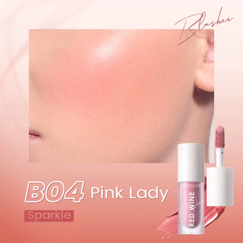 Focallure - Hangover Red Wine Blusher | MazenOnline