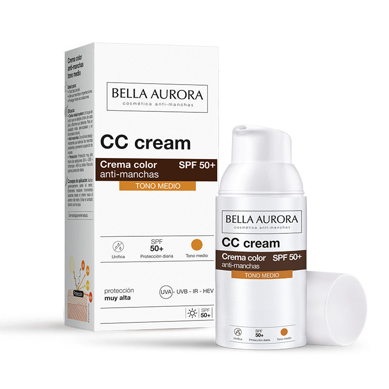 Crema Color Spf50 + Medium Tone - MazenOnline