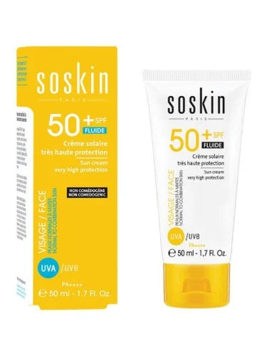 Soskin - Sunscreen Fluid SPF 50+ | MazenOnline