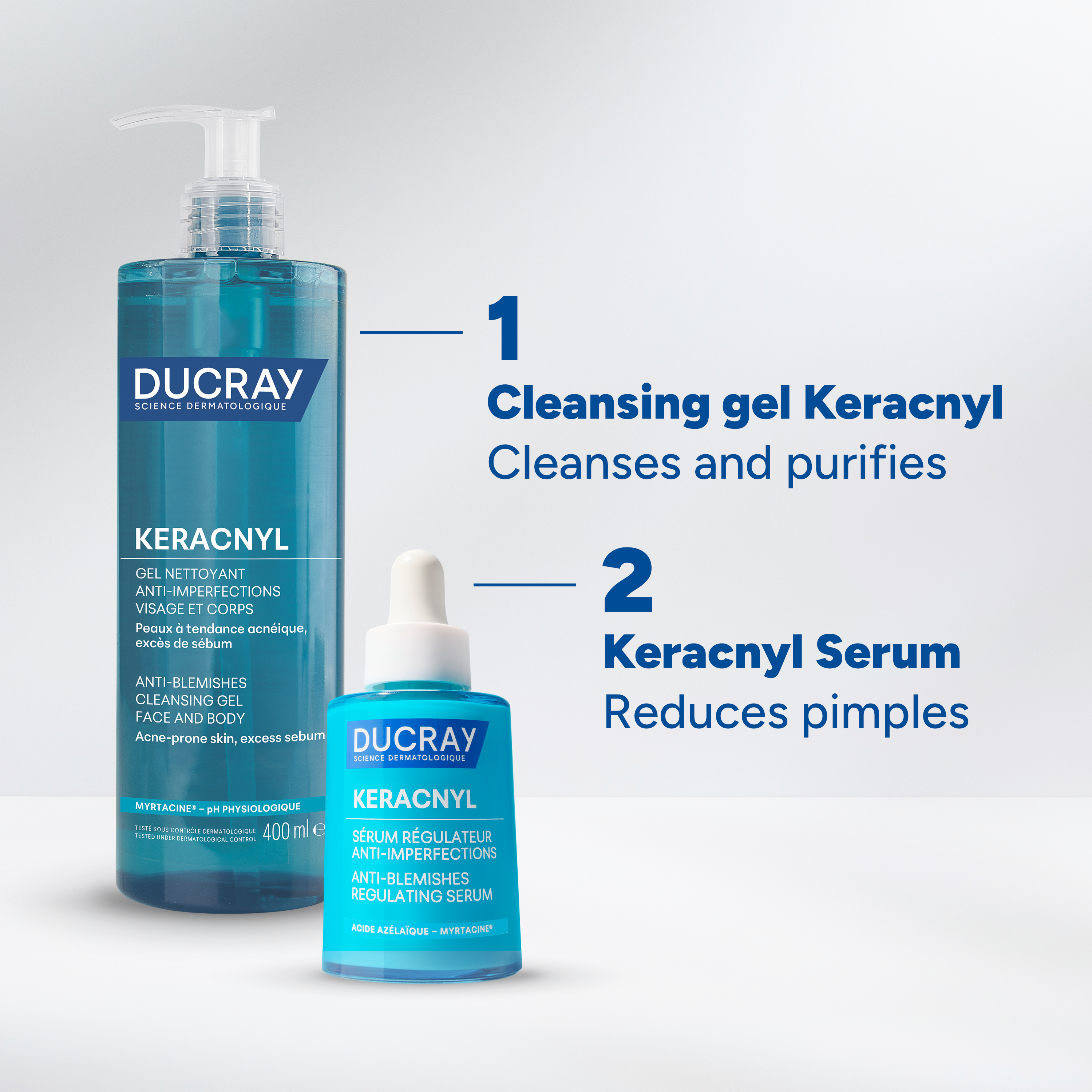 Ducray - Keracnyl Foaming Gel | MazenOnline