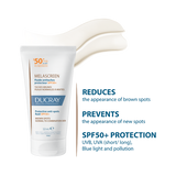 Ducray - Melascreen UV Light Cream Dry Touch SPF50+ - Brown Spots, Normal to Combination Skin | MazenOnline