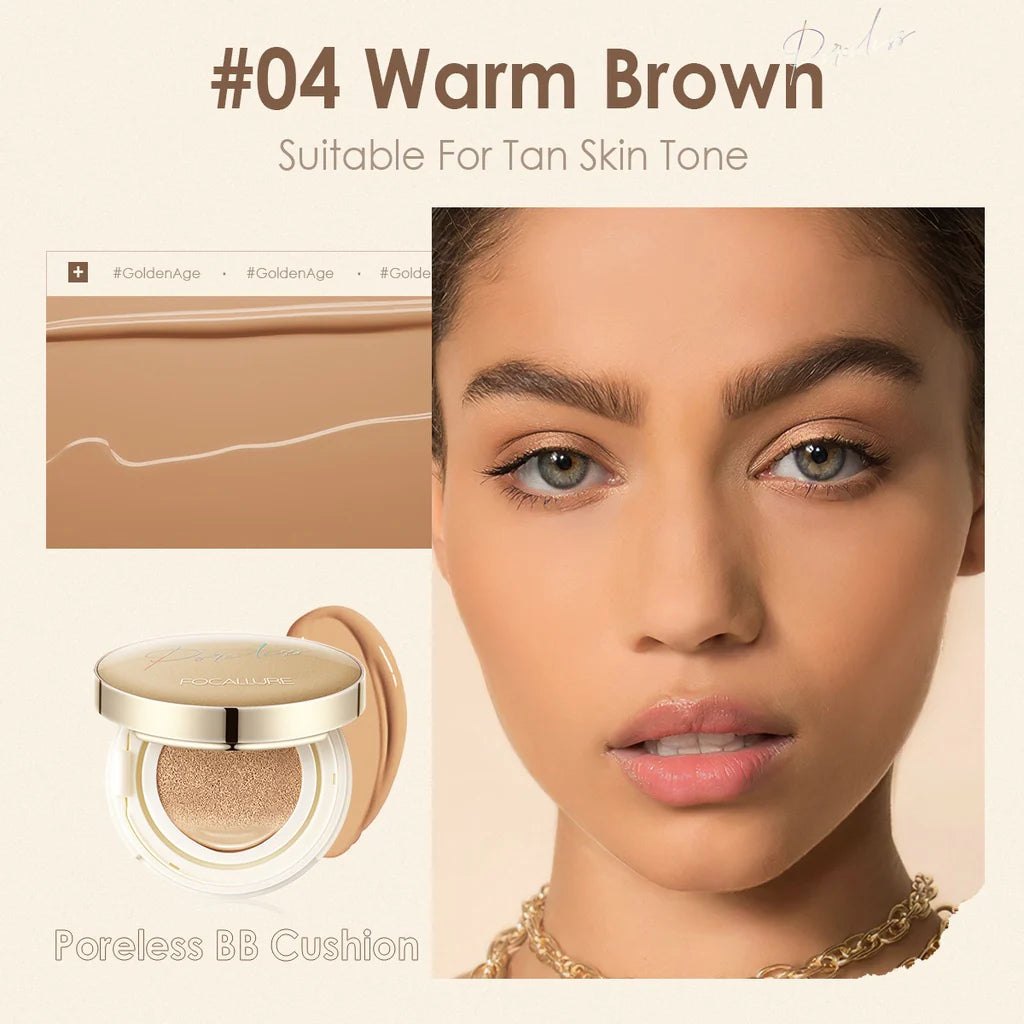 Focallure - Poreless Matte Air Cushion Foundation | MazenOnline
