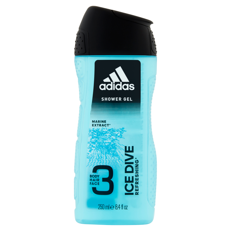 Ice Dive 3 in 1 Body, Hair & Face Shower Gel, 250ml - MazenOnline