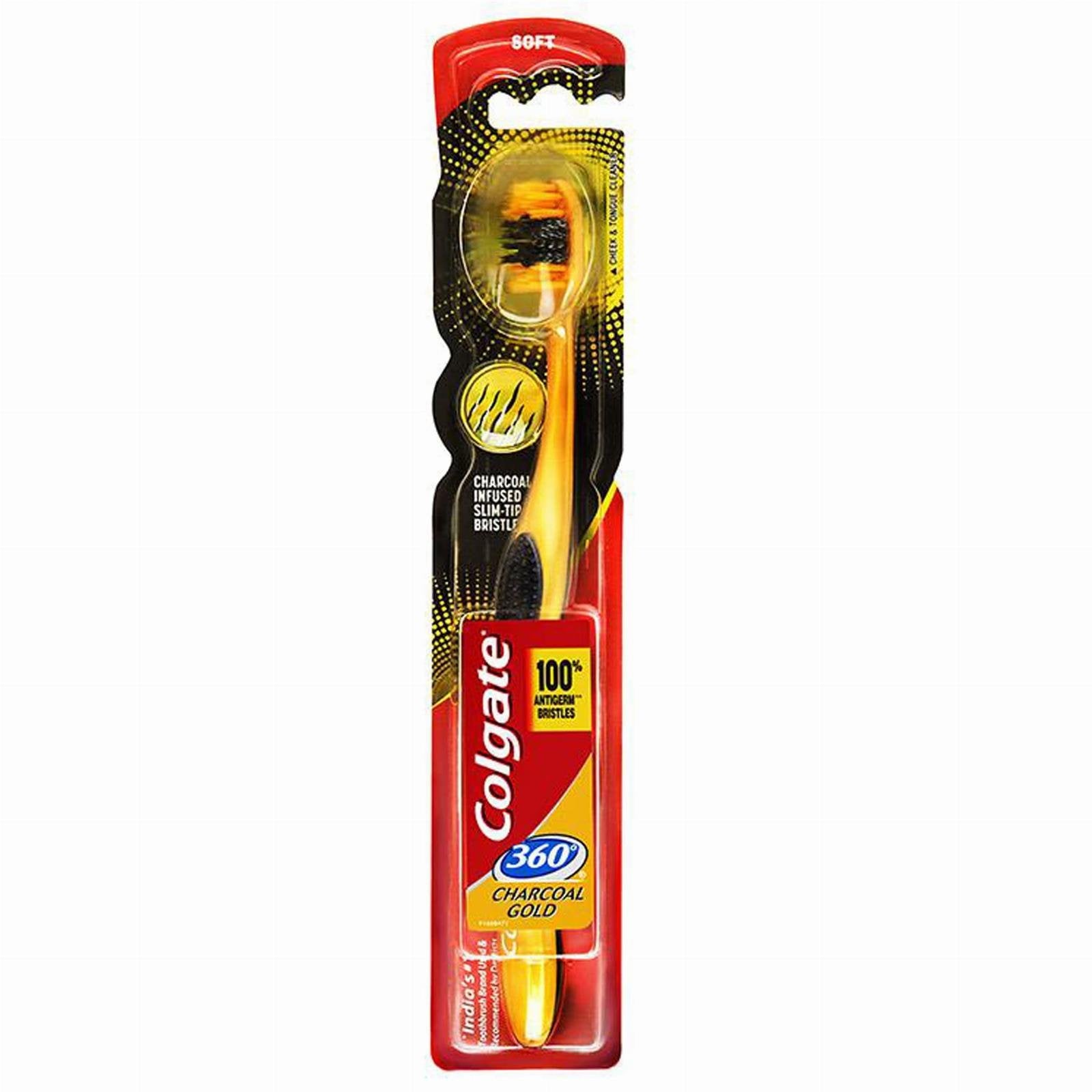 Colgate - Tb 360 Charc Gold Soft | MazenOnline
