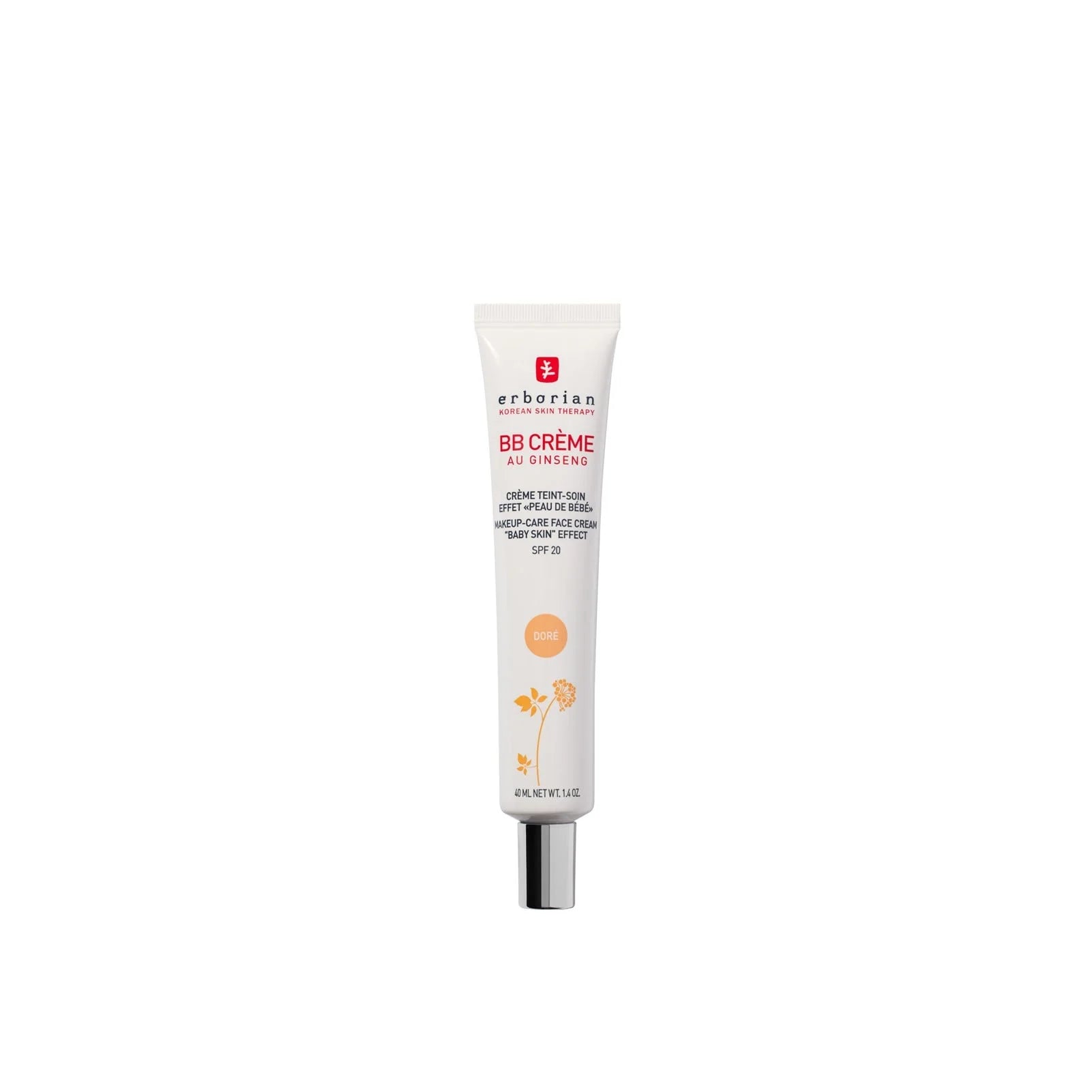 BB Crème Make Up Care Face Cream "Baby Skin" Effect SPF 20 Doré