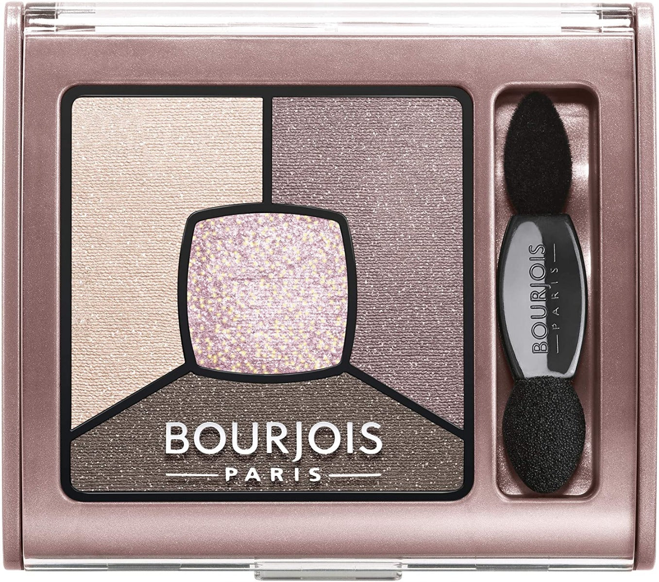 Bourjois Smoky Stories Quad Eyeshadow Palette - 02 Over Rose - MazenOnline