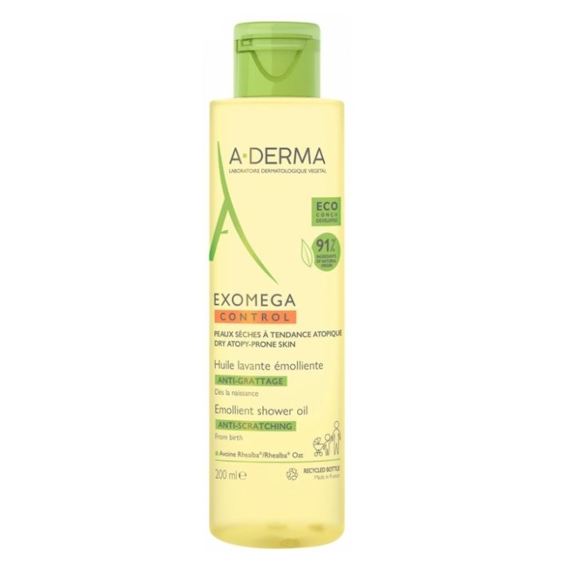 Aderma - Exomega control l emollient shower oil | MazenOnline