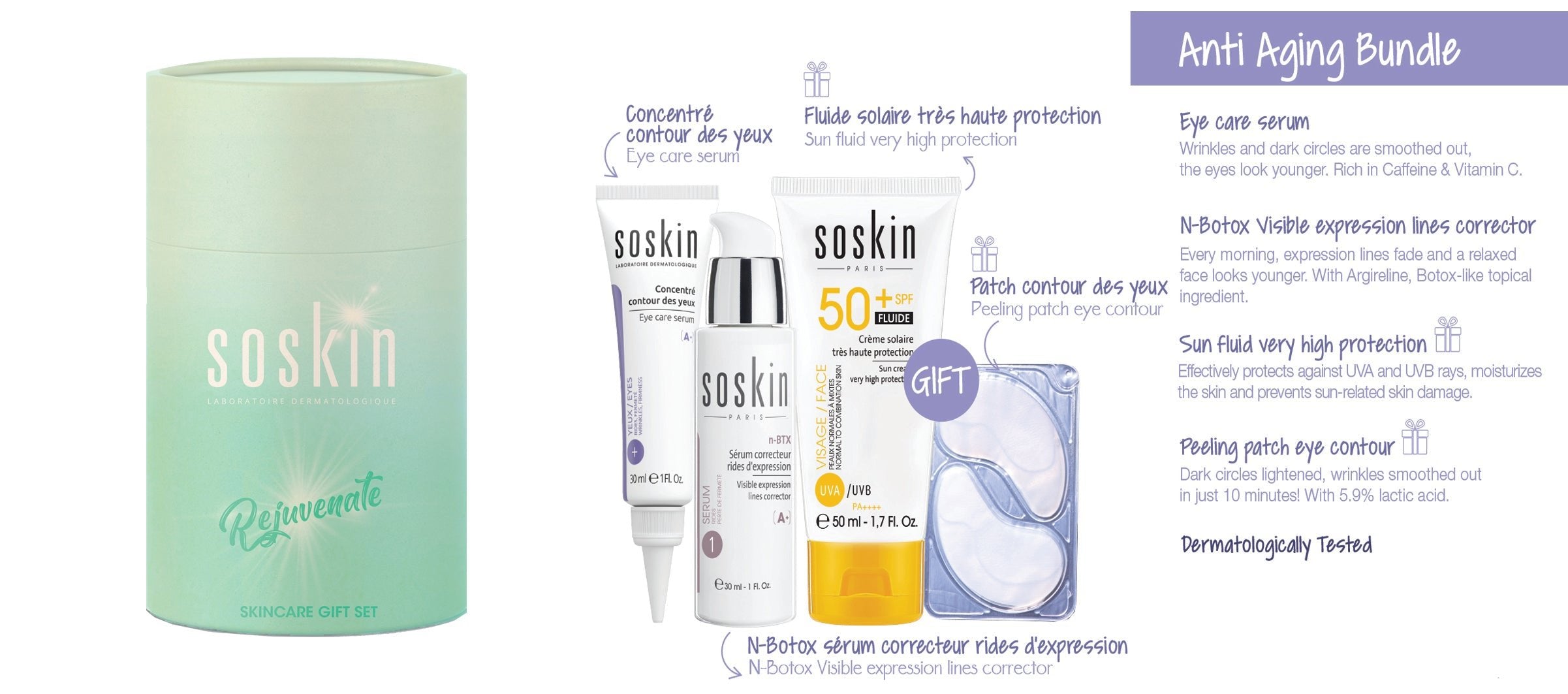 Soskin - Anti Aging Kit | MazenOnline