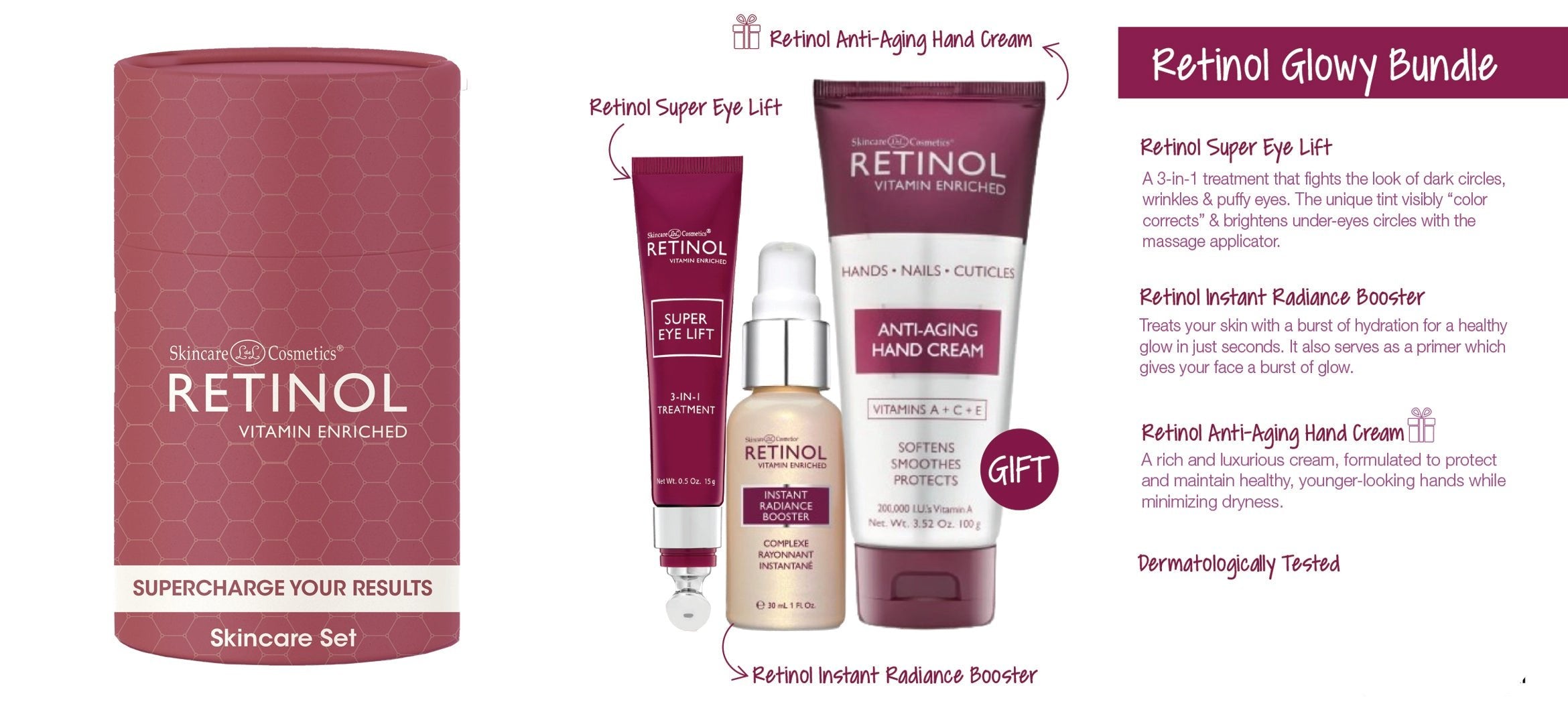 Retinol - Glowy Set | MazenOnline Main image