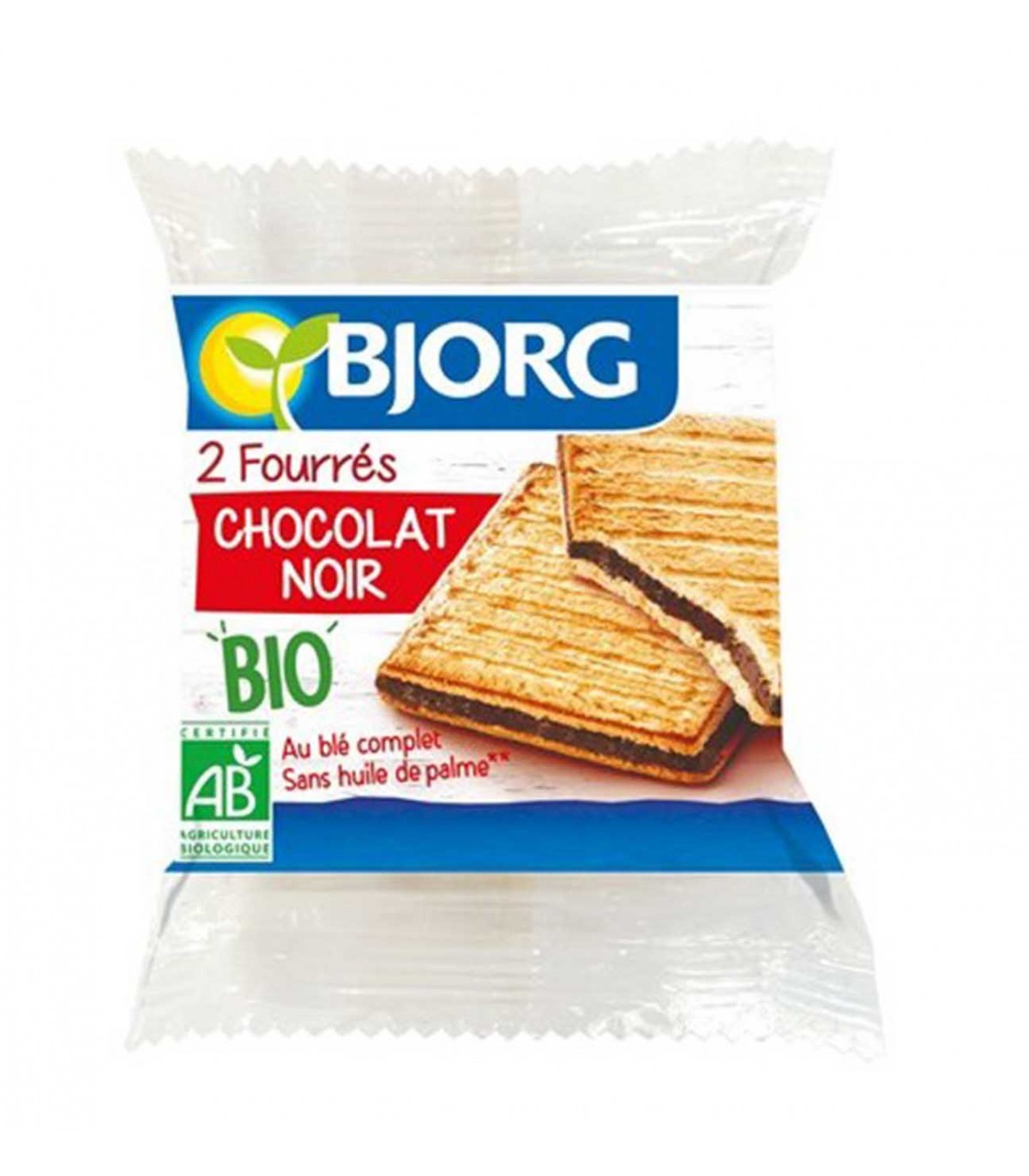Bjorg Fourres Chocolat Noir x2 50G | MazenOnline