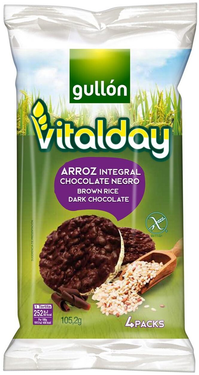 Vitalday Rice Cake X4 - MazenOnline Main image