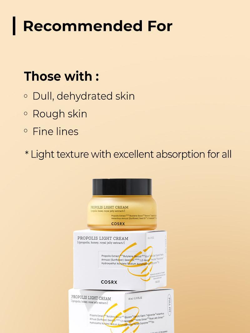 COSRX - Full Fit Propolis Light Cream | MazenOnline