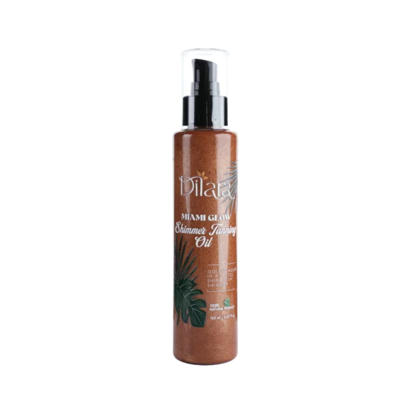 Dilara - Miami Glow Shimmer Tanning Oil | MazenOnline