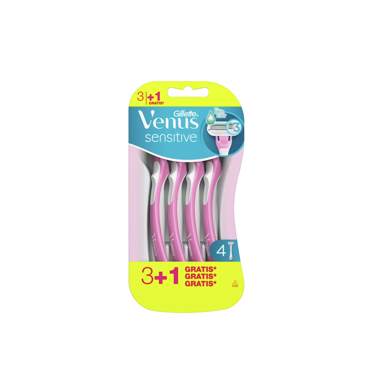 Gillette - Venus Sensitive Disposable Razors x4 | MazenOnline