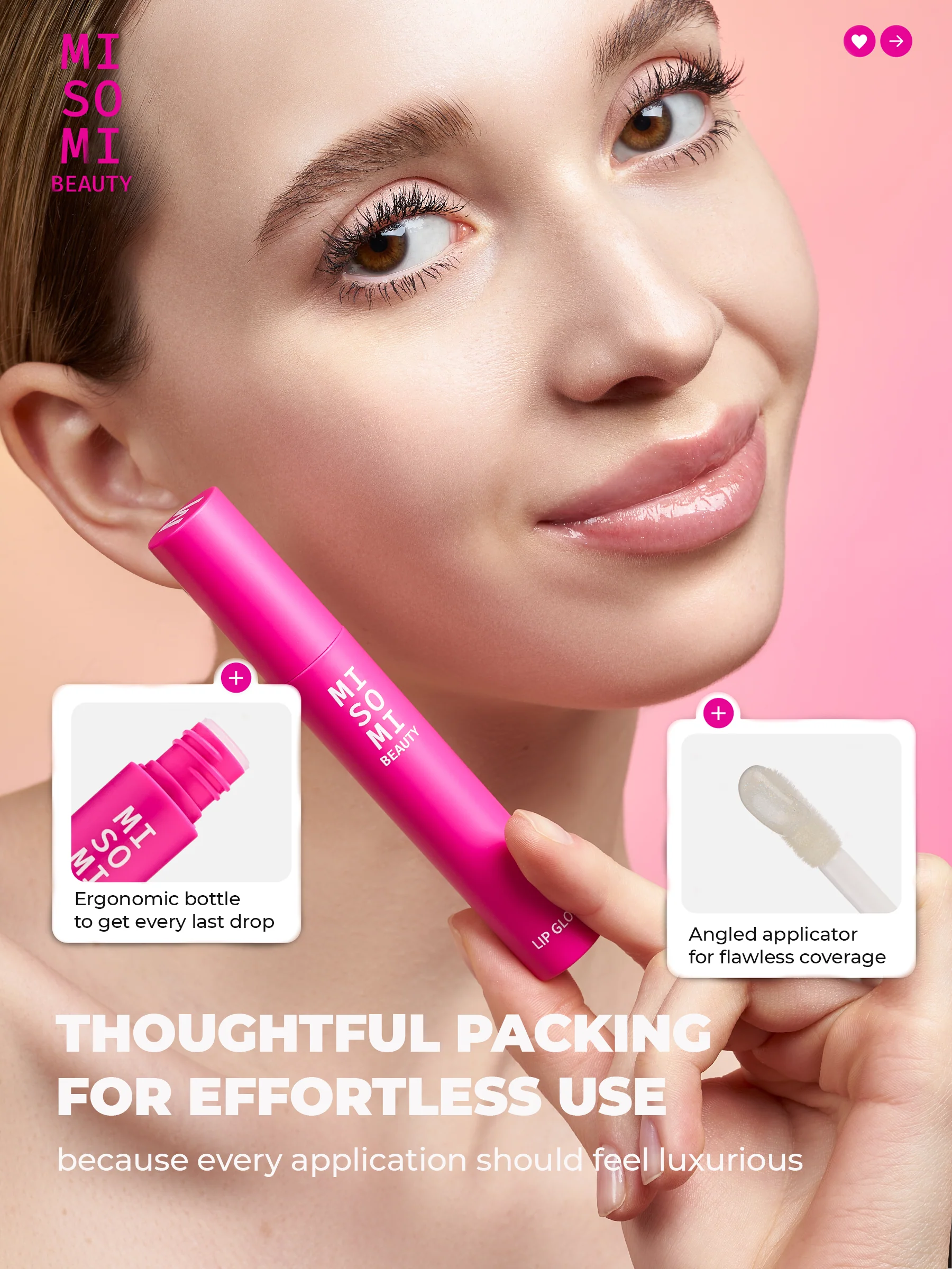 MISOMI BEAUTY - Lip Gloss | MazenOnline