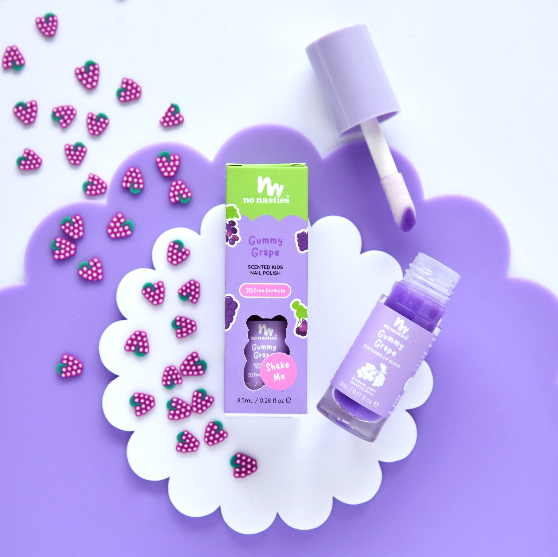 Natural Kids Lip Gloss Gummy Grape