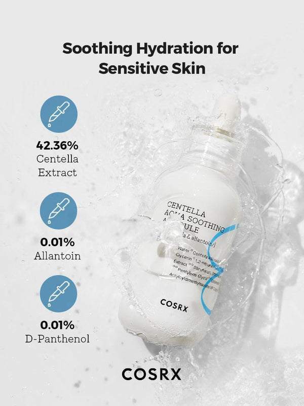 COSRX - Hydrium Centella Aqua Soothing Ampoule | MazenOnline