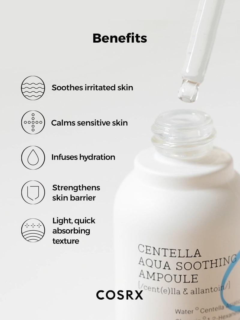 COSRX - Hydrium Centella Aqua Soothing Ampoule | MazenOnline