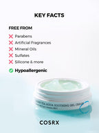 COSRX - Hydrium Green Tea Aqua Soothing Gel Cream | MazenOnline