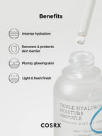COSRX - Hydrium Triple Hyaluronic Moisture Ampoule | MazenOnline