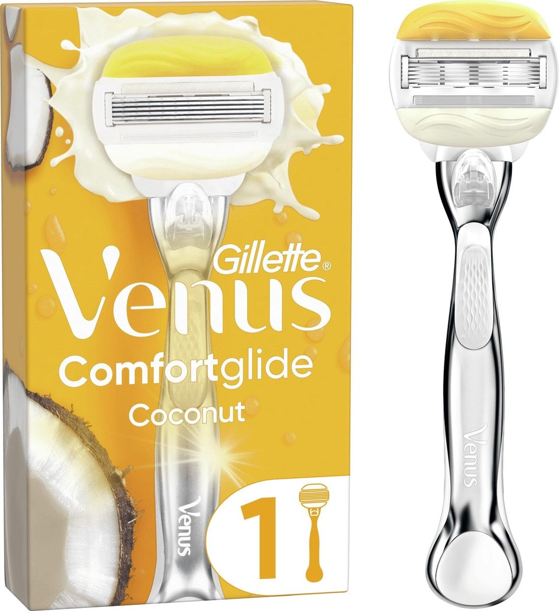Venus Comfortglide Coconut Shaving System For Women - Razor - MazenOnline Main image