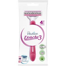 Exacta 3 Disposable Razor 4 Pieces - MazenOnline Main image
