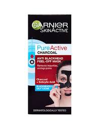 Garnier - Charcoal Anti-Blackhead Peel Off Mask Pure Active | MazenOnline Main image