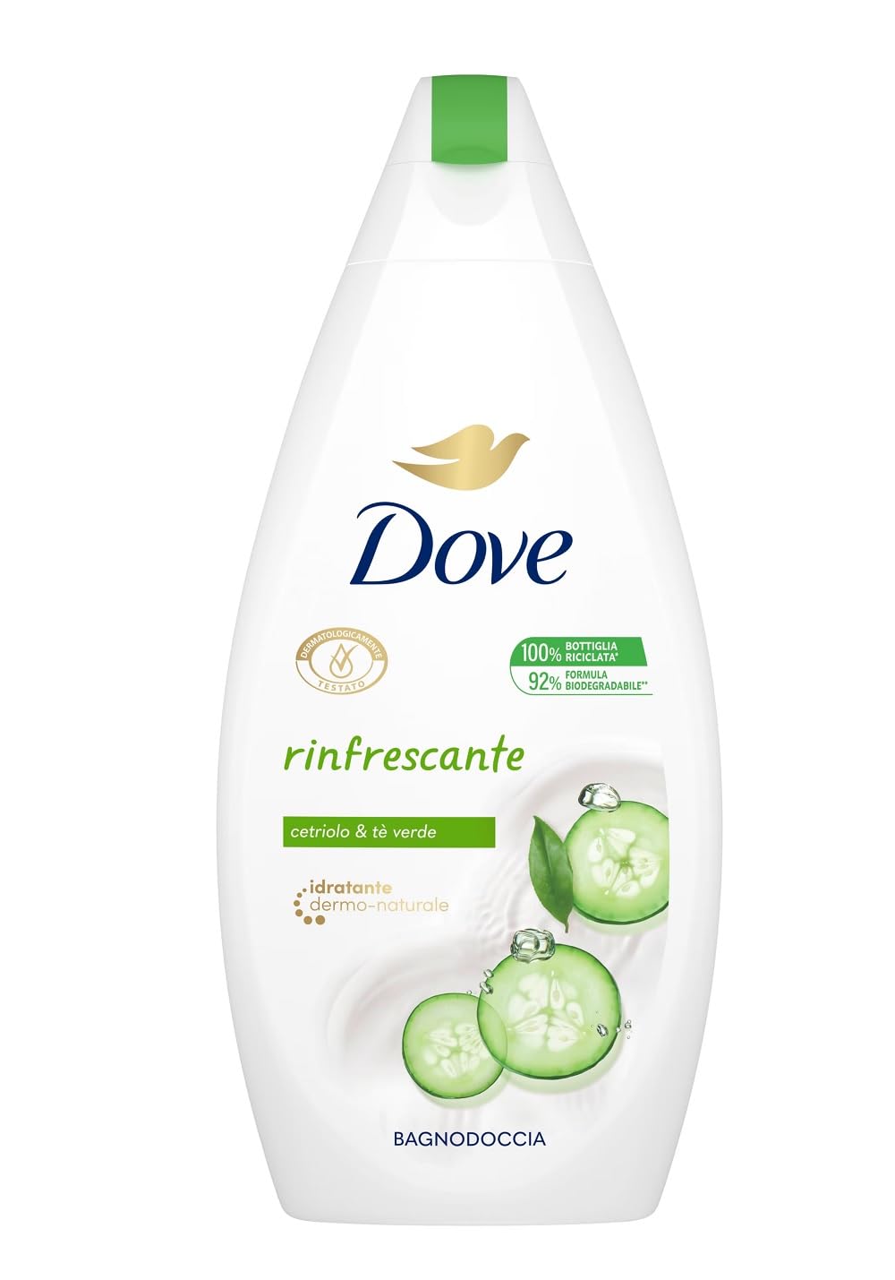 Dove - Cucumber and green tea 2in1 shower gel + bath foam | MazenOnline