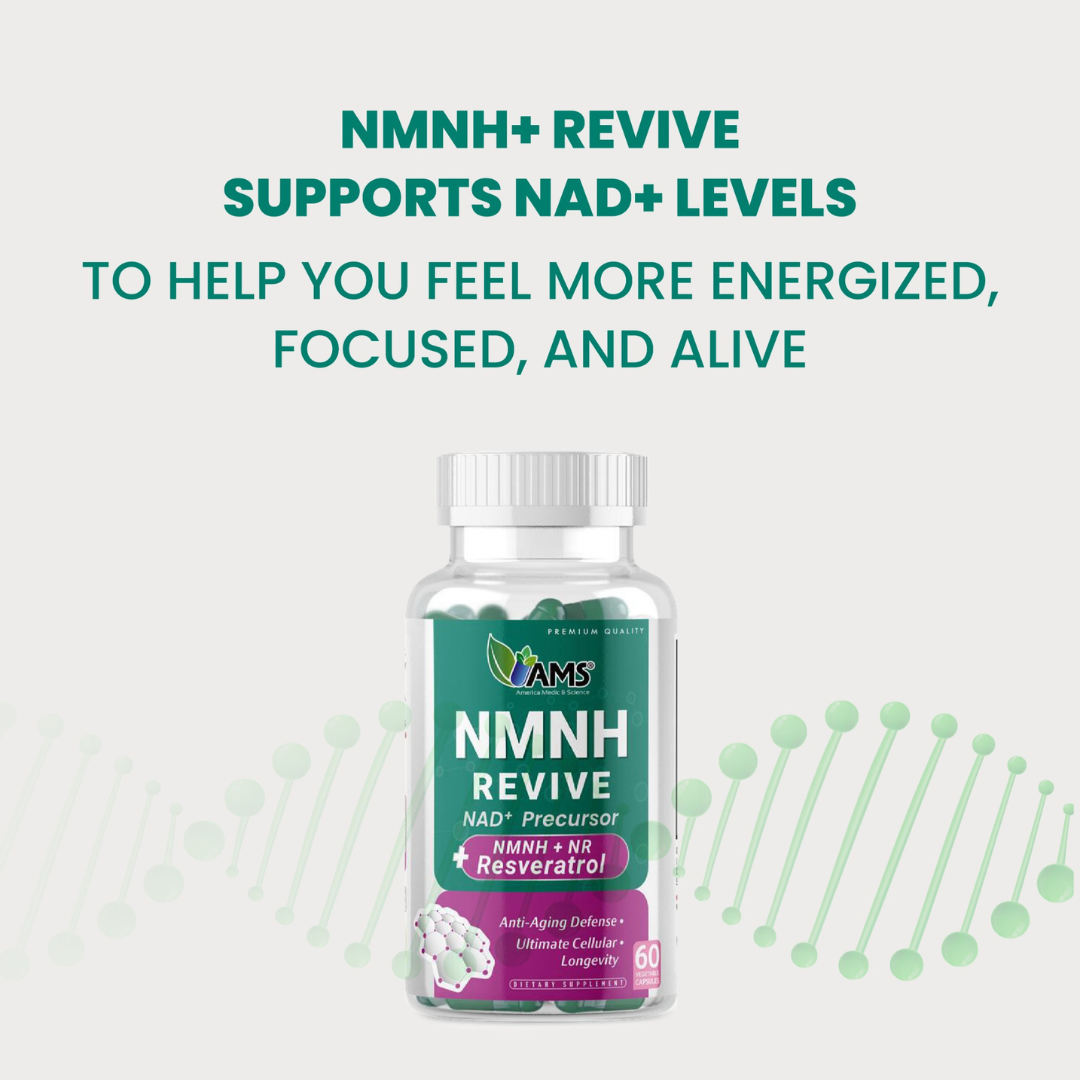 Medic & Science NMNH Revive – Dual NAD+ Precursor Supplement for Longevity
