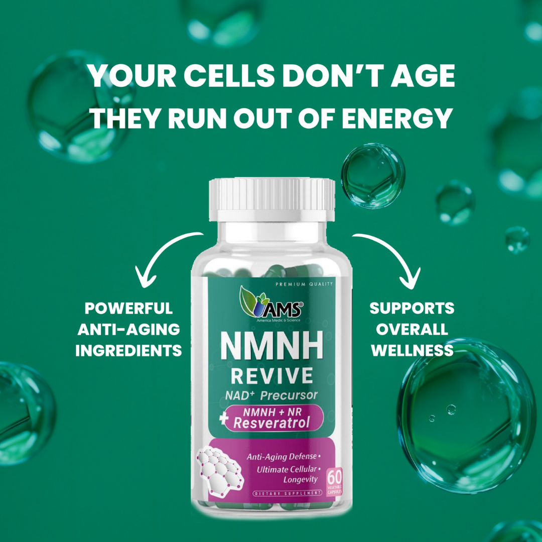 Medic & Science NMNH Revive – Dual NAD+ Precursor Supplement for Longevity