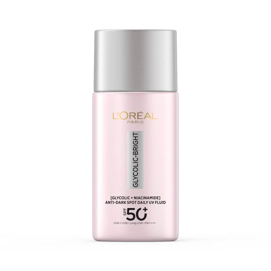L'Oréal Paris - UV Fluid Glycolic-Bright Anti-Dark Spf50+ | MazenOnline