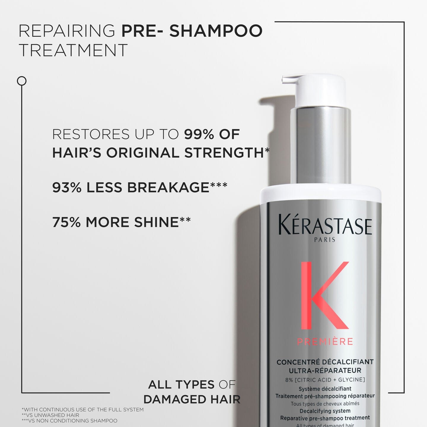 Kérastase - Première - Ultra-Repairing Decalcifying Concentrate Repairing Pre-Shampoo Treatment | MazenOnline