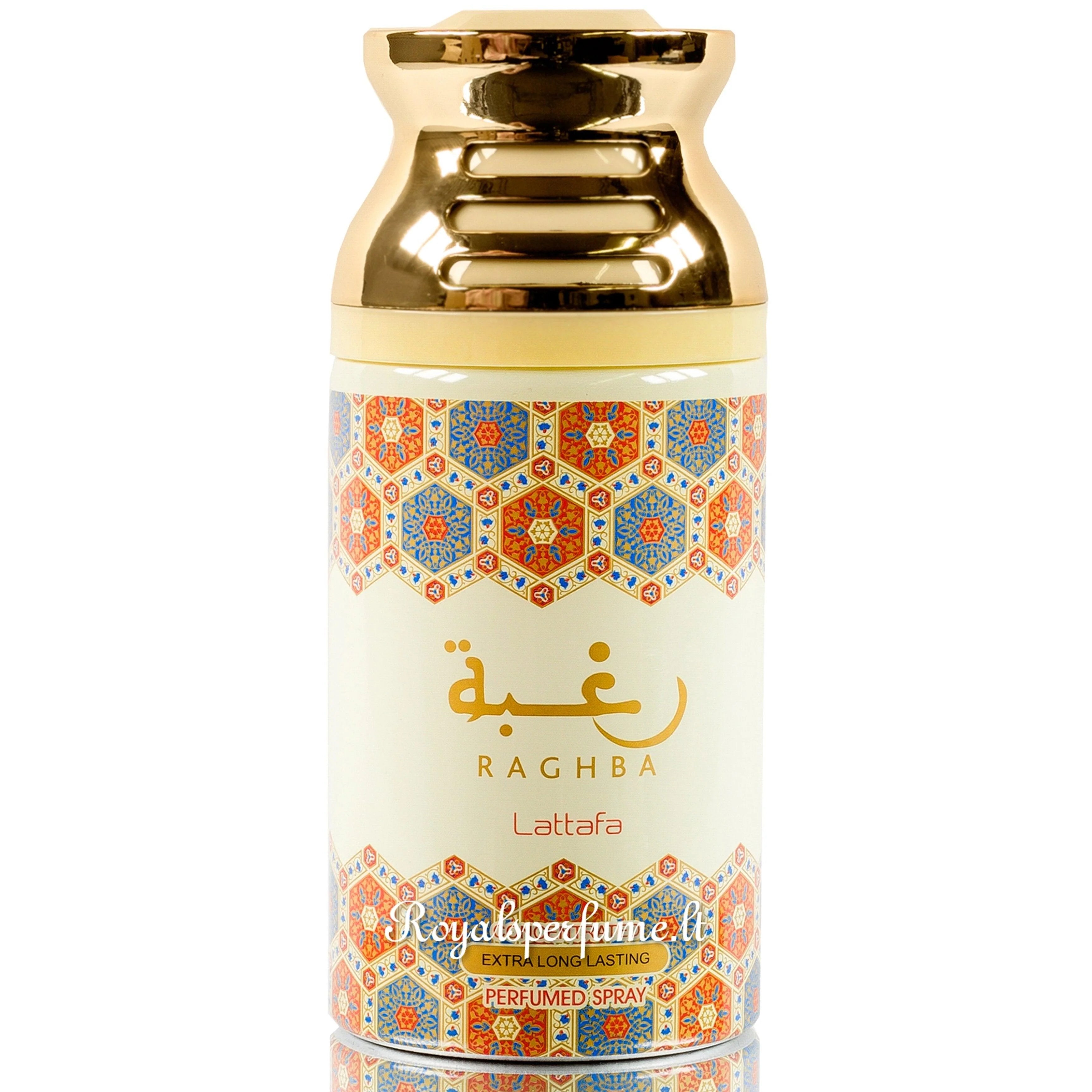 Raghba Concentrated Perfume Deodorant 250ML - MazenOnline