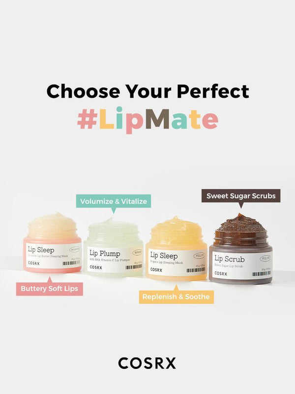 COSRX - Lip Scrub - Full Fit Honey Sugar Lip Scrub | MazenOnline