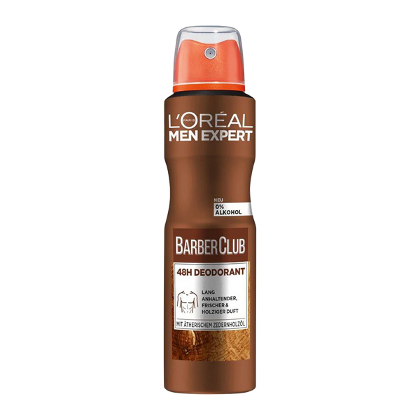 loreal - Men Expert Barberclub 48H Spray Deodorant | MazenOnline