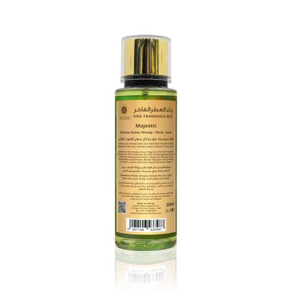 Majestic Oud Fine Fragnance Mist 250ml