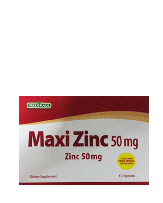 Maxi Zinc 50mg - MazenOnline Main image