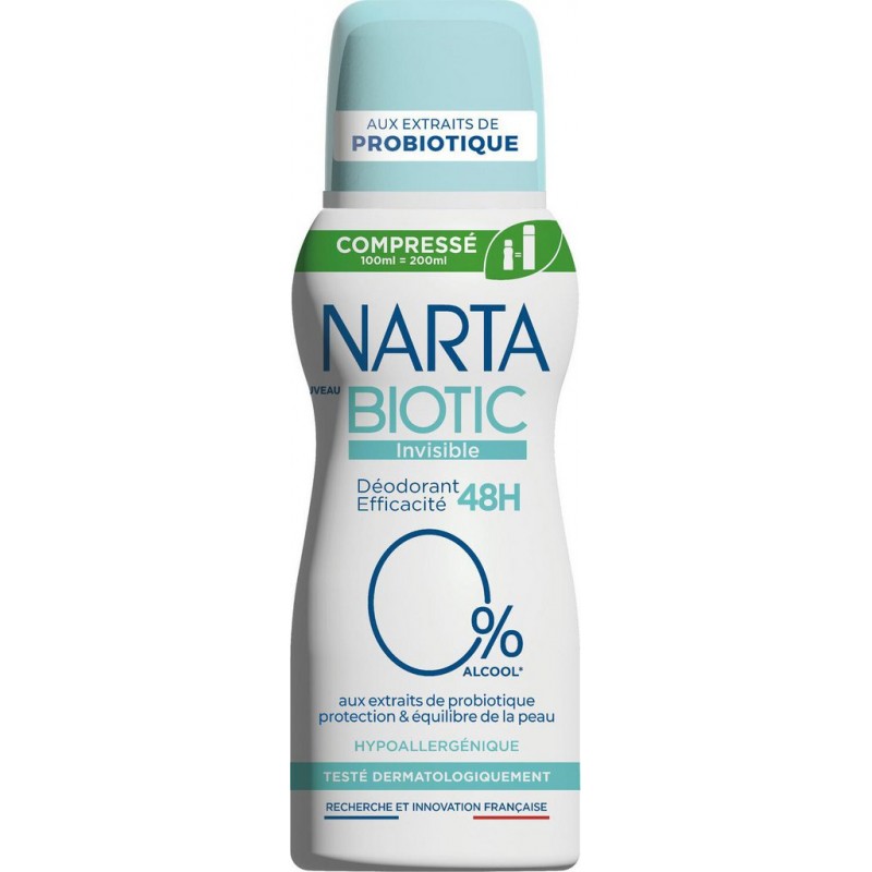 Narta - Déodorant Biotic Invisible Hypoallergénique | MazenOnline Main image