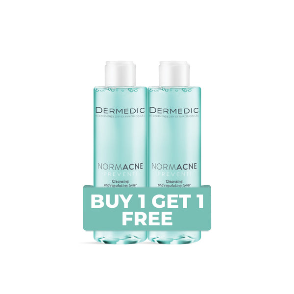 2 * Normacne Cleansing And Regulating Skin Toner