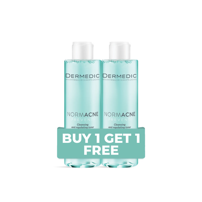 2 * Normacne Cleansing And Regulating Skin Toner