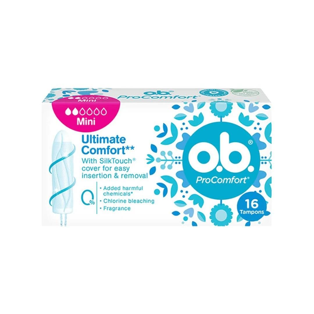 O.B. ProCpmfort - O.B. TAMPON MINI X 16 | MazenOnline