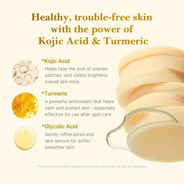 Kojic Acid Turmeric Toner Pad