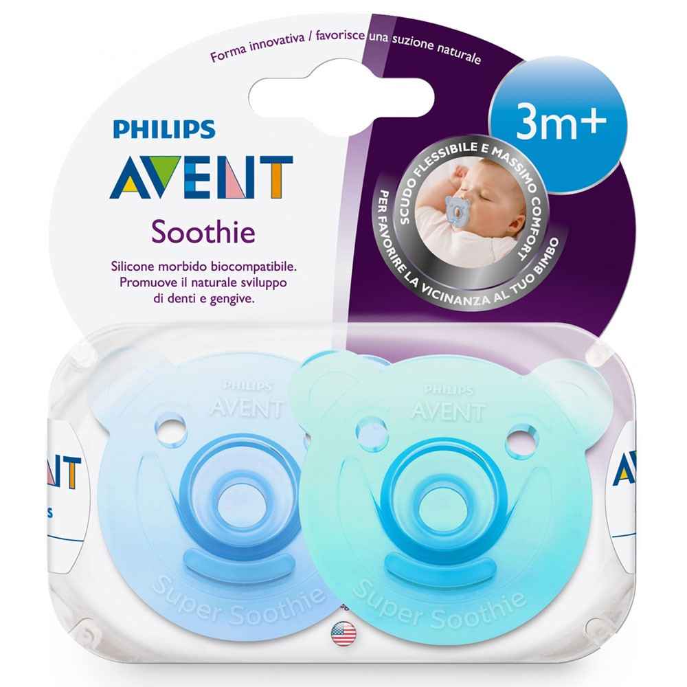 Orthodontic Soothee Stronger Teat 3M+ Boy 2 Shaped - MazenOnline Main image
