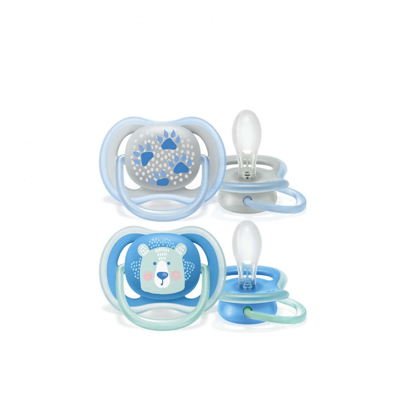 Ultra Air Animals Pacifier 6-18m x2 - MazenOnline Main image