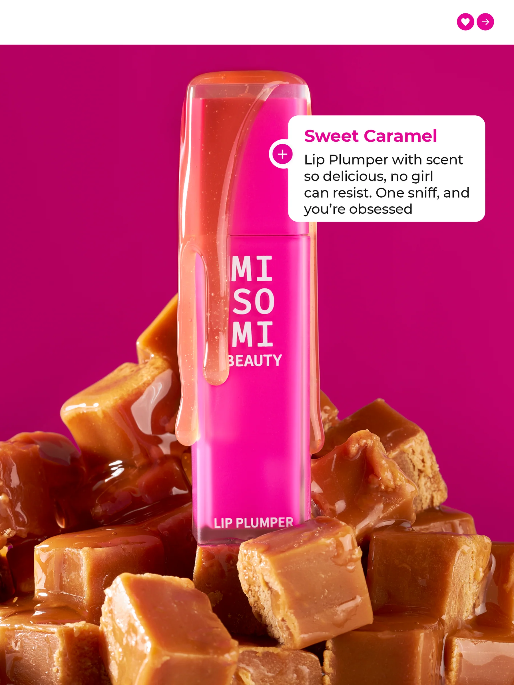 MISOMI BEAUTY - Lip Plumper Liquid Glass | MazenOnline