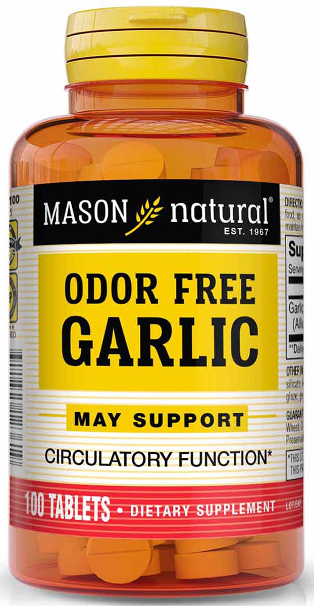 odor free garlic vitamin 