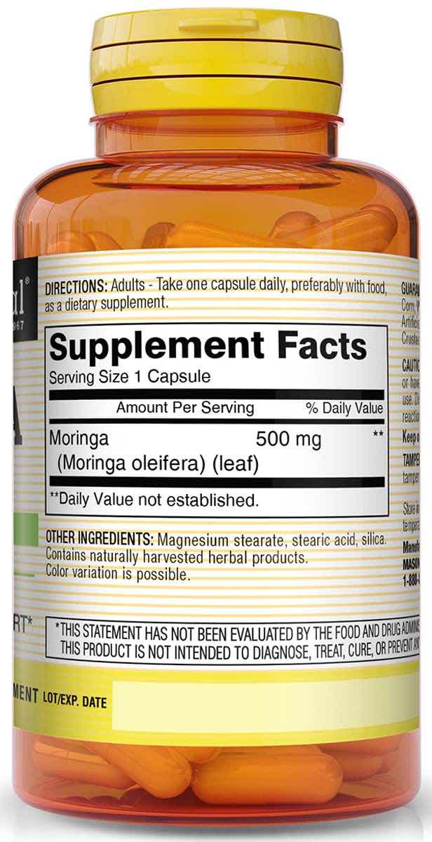 Moringa 500mg Secondary image