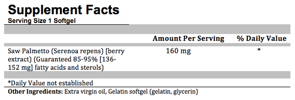 Saw Palmetto 160