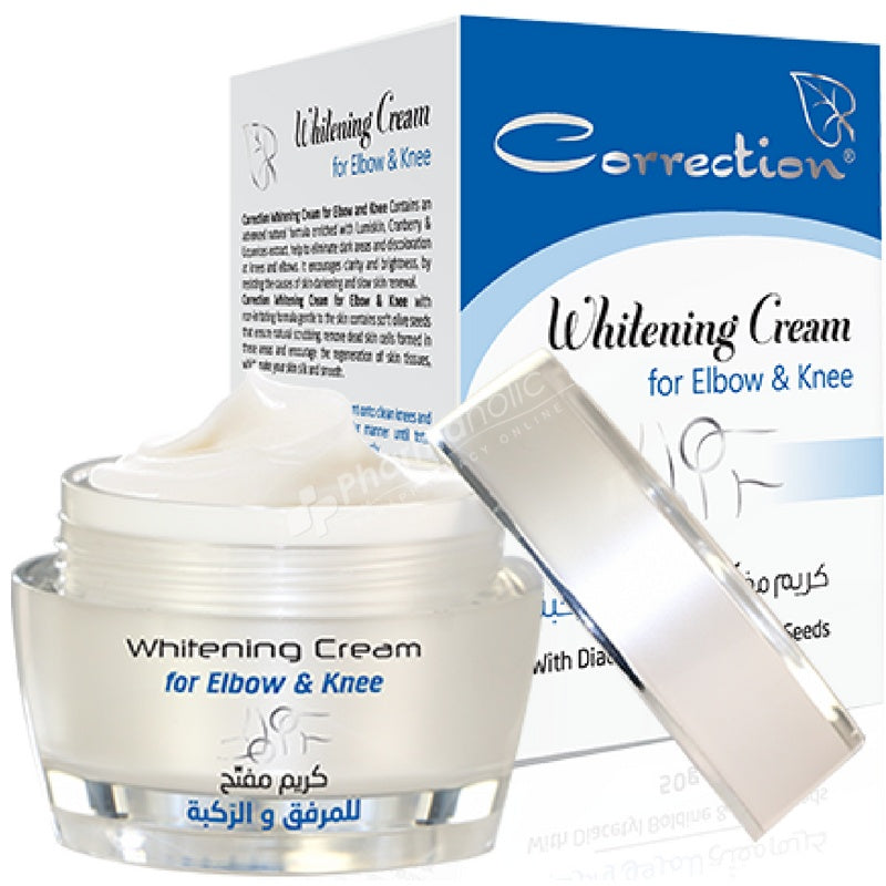 Correction - Elbow & Knee White Cream | MazenOnline