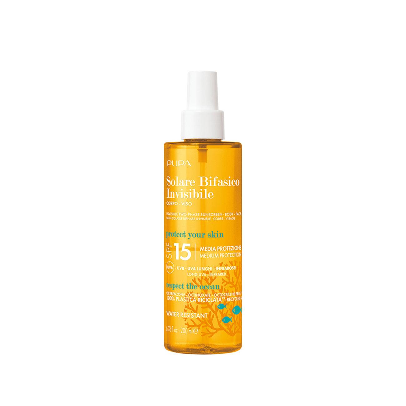 Pupa Milano Sunscreen Invisible Two-Phase SPF 30 - MazenOnline {{ shop.address.country }}